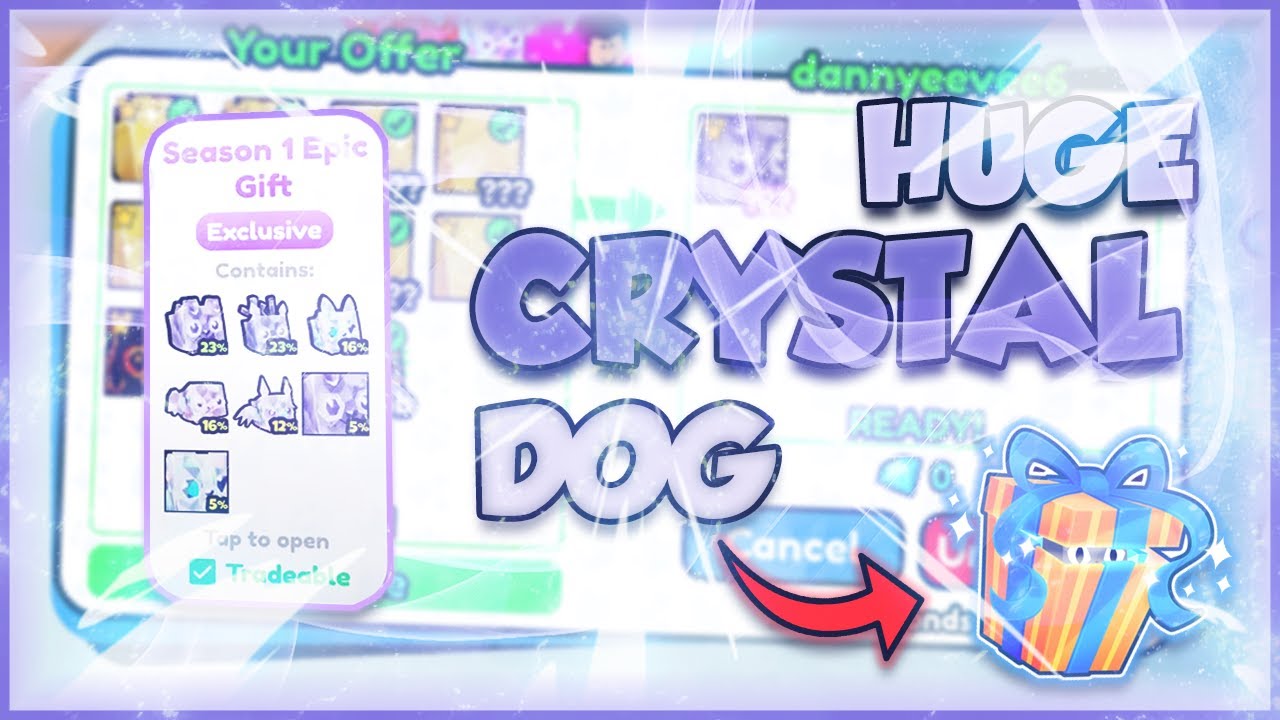 huge-crystal-dog-pet-simulator-x-trading-montage-roblox-youtube