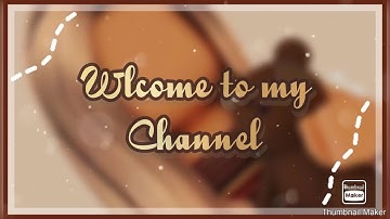Hi “welcome” To my channel this is my first video and my first intro! Read the description!