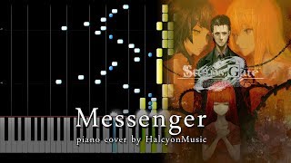 Steins;Gate 0 OST/Main Theme "Messenger" (Piano Sheets + Tutorial) chords