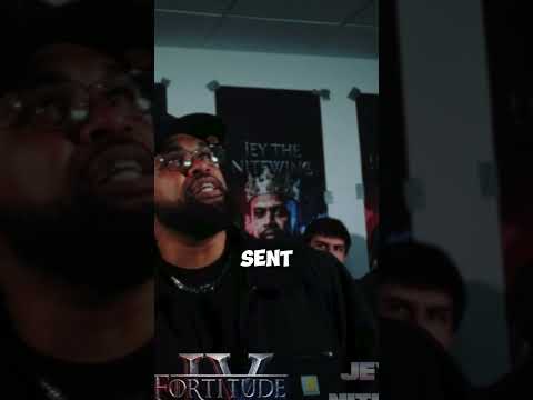 Jey The Nitewing throws a shot at A Ward. Rematch? 👀 #BattleRap