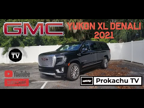 GMC Yukon XL Denali 2021 Обзор #6 | Младший брат Escalade