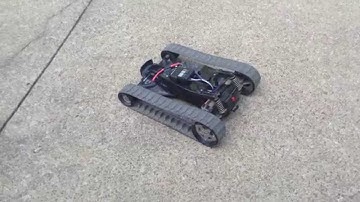 Fast Traxx Platform - Control Test with normal RC receiver.