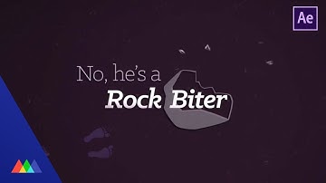 Kinetic Typography in After Effects Part 2