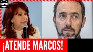 ¡PEGUE MOROCHA PEGUE! Cristina atendió al millonario planero de Marcos Galperín