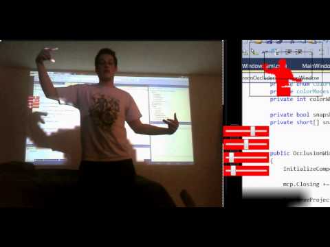 Kinect Projector Occlusion