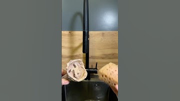 How to Clean Immersion Blender in 30 Seconds #cooking #food