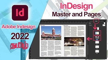 how to create master page InDesign | Adobe InDesign cc 2023 | Tamil | InDesign tutorial Tamil