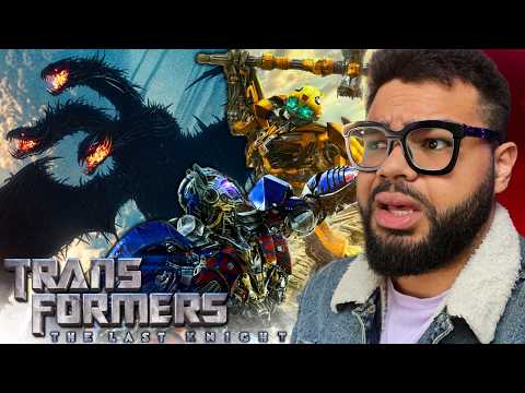 ESSE FILME… ASSISTINDO TRANSFORMERS: O Último Cavaleiro (2017) PELA PRIMEIRA VEZ | FILME REACT