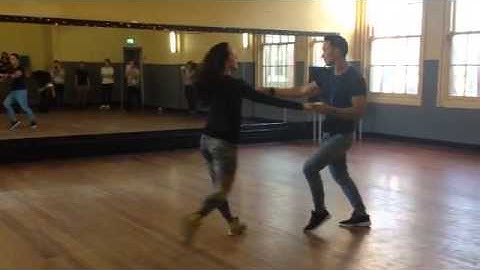 Jai y Angela Fayth Zouk Class Demo 21st June 2015