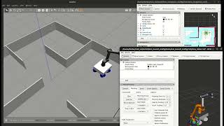 Mobile manipulator - trajectory controller