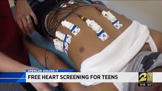 Free heart screening for teens
