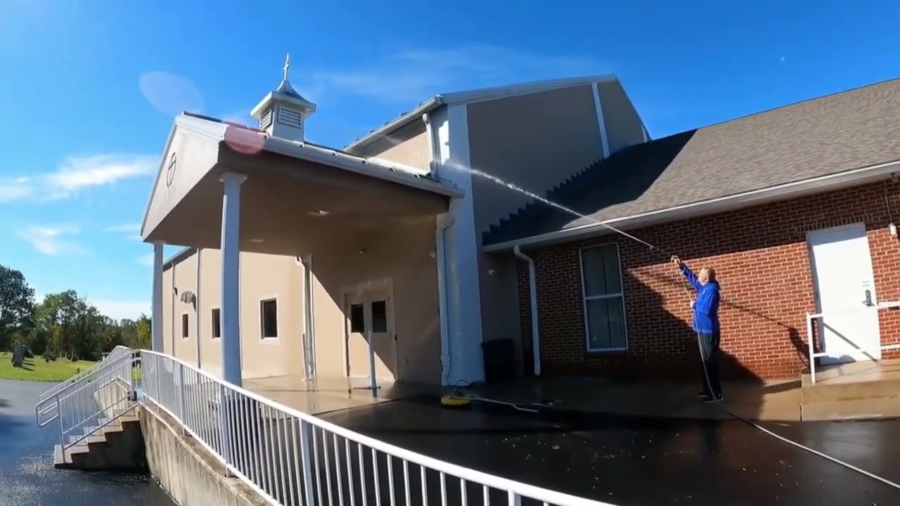 What is pressure washing vs soft washing