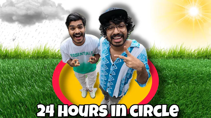 LIVING 24 HOURS IN CIRCLE CHALLENGE 🔥