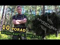 10 SPRAWDZONYCH PORAD | Bushcraft & Survival