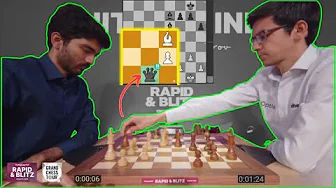 Perfect Anish Giri Facing The World Champion Gukesh D