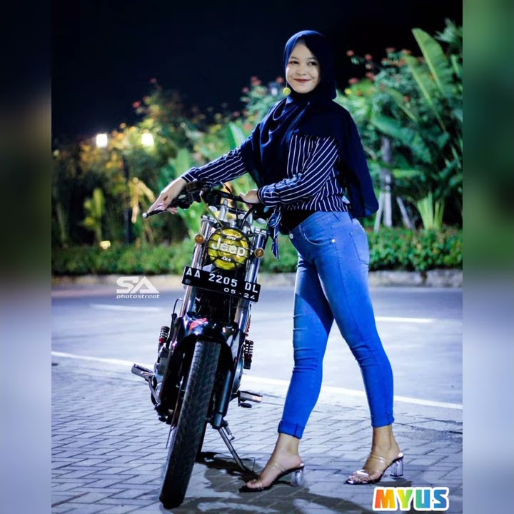 Cewe hijab pake rx king masyaallah