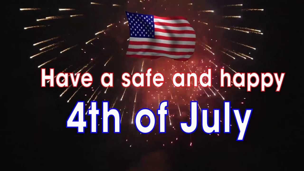 HAPPY 4TH OF JULY