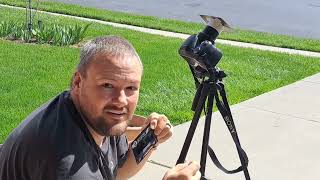 Solar Eclipse April 2024 - The View from Our Front Yard in Utah by Candance Brewer 197 views 1 month ago 1 minute, 31 seconds