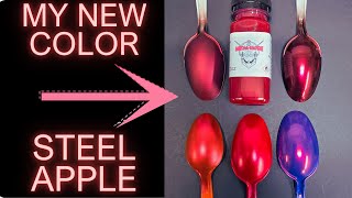 Heres My New Color - Steel Apple - Beautiful Metallic Red