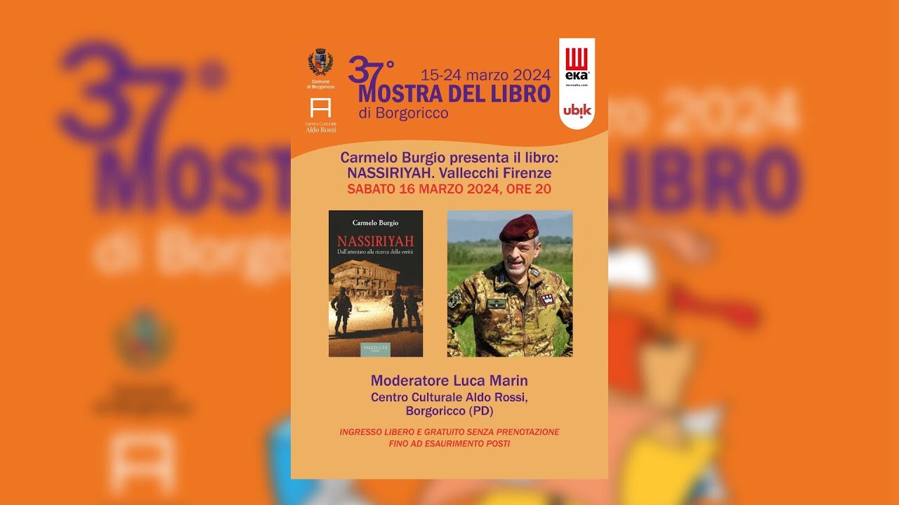 Incontro con l'autore  Carmelo Burgio che presenta 