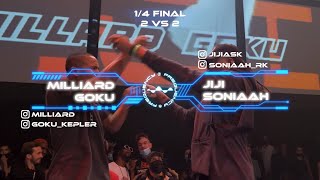 Milliard & Goku vs Jiji & Soniaah 2vs2 1/4 finals @ Frequency SS21