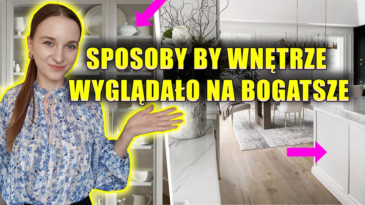 10 sposobów by wnętrze wyglądało na bogatsze
