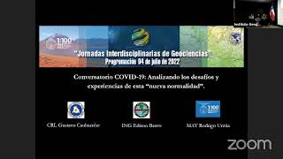 Jornadas Interdisciplinarias de Geociencias - IGM Chile (COVID-19) screenshot 5