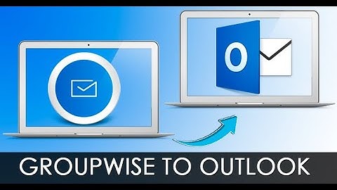 Groupwise to outlook pst migration