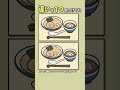 【間違い探し】 つけ麺 #わかったらコメントに答えを書いてね#脳トレ #間違い探し