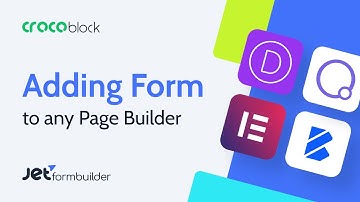 How to Add WordPress Form to any Page Builder | JetFormBuilder Plugin