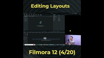 Filmora 12 Basic 4 Editing Layouts #shorts