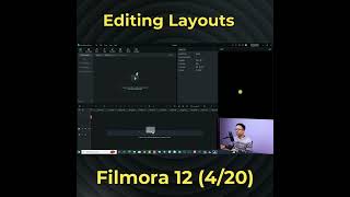 Filmora 12 Basic 4 Editing Layouts #shorts