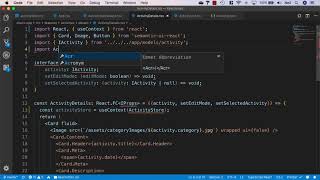 5  Refactoring the select activity function