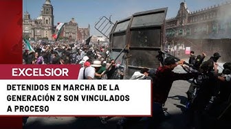 Thumbnail for 13 de los 18 detenidos en Marcha de la Generación Z fueron vinculados a proceso