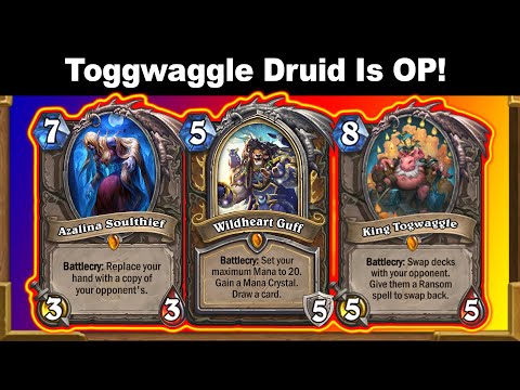 My New Togwaggle Druid Is So BROKEN And OP! Fractured in Alterac Valley | Hearthstone
