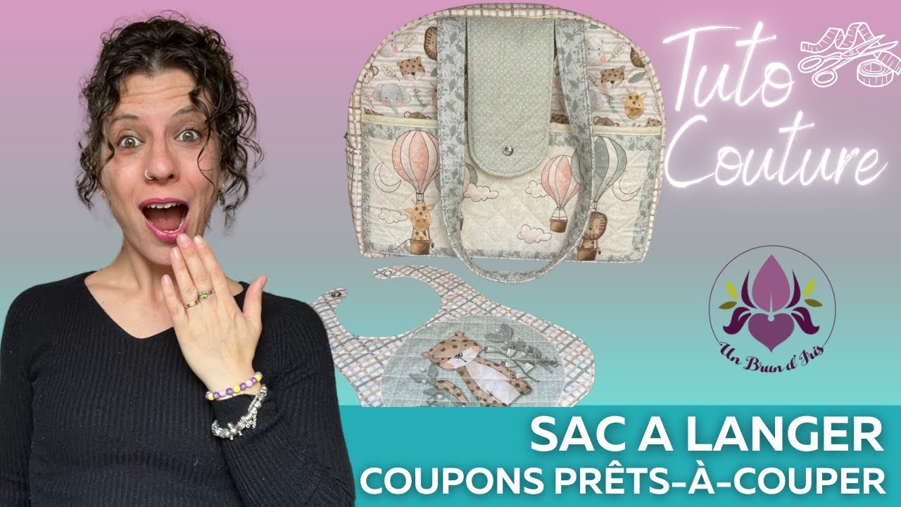 TUTO COUTURE [Sac à langer] Coupons Prêts-à-Couper