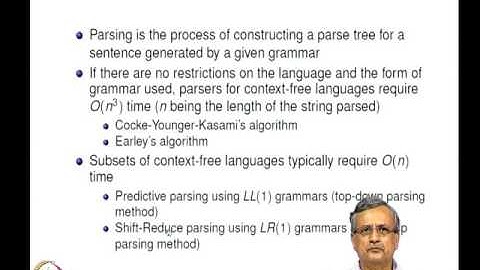 Syntax Analysis : Context-free Grammars, Pushdown Automata and Parsing Part -2 (CH_13)