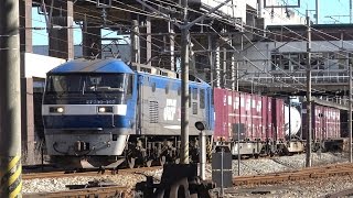【4K】JR山陽本線　EF210-102号機牽引　5051レ貨物列車