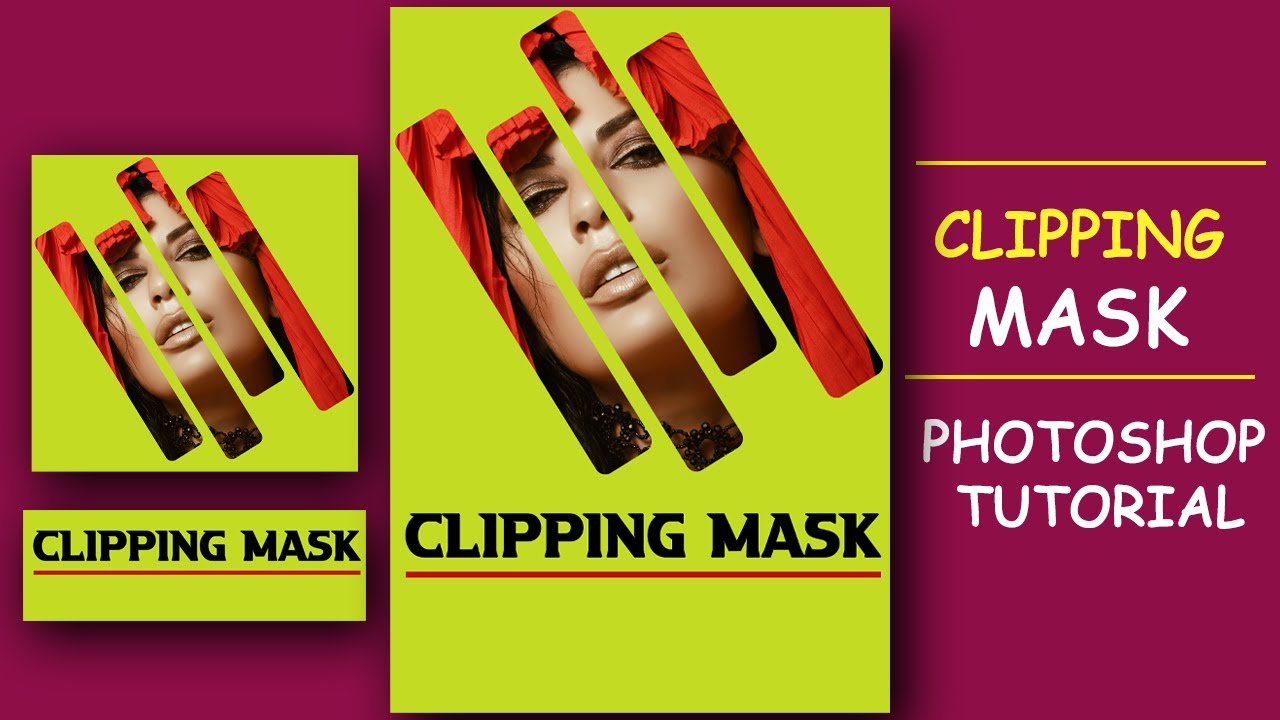 CREATE A CLIPPING MASK IN PHOTOSHOP | TUTORIAL | VIDEO | CLIPPING MASK ...