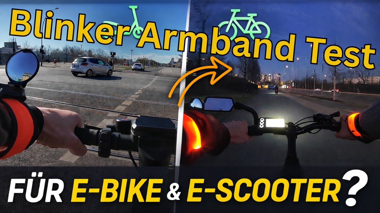 Blinker Armband für Fahrrad & E-Scooter – Sinnvoll oder Spielzeug?