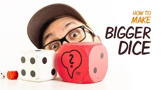 How to Make Big(ger) Dice | Board Game Upgrade DIY