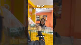 Dapat customer loyalitas?😍
