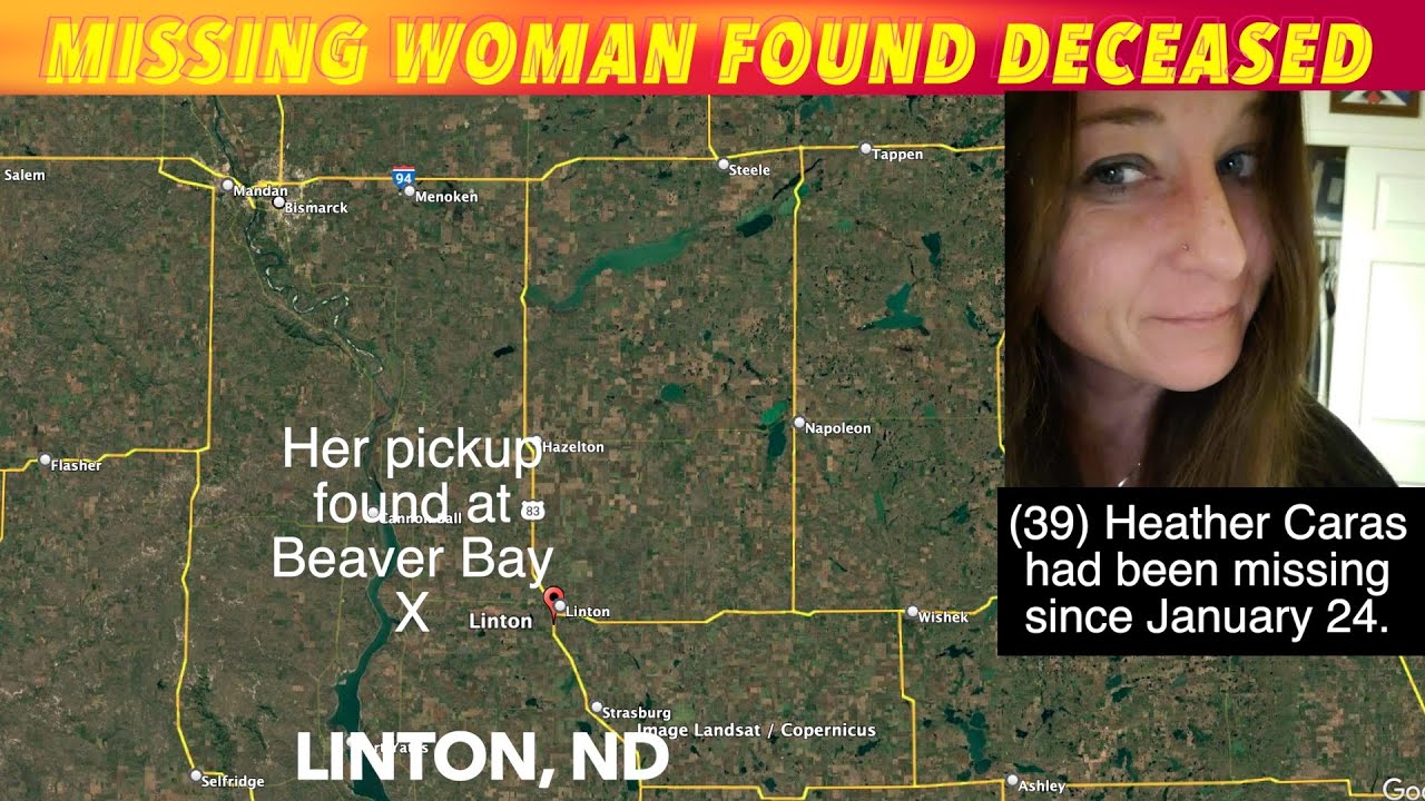 Missing North Dakota Woman Found Deceased - YouTube