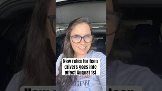 New rules for teen drivers in Florida start August 1. #shorts