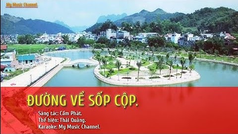 (KARAOKE) - ĐƯỜNG VỀ SỐP CỘP - Beat Chuẩn l My Music Channel.