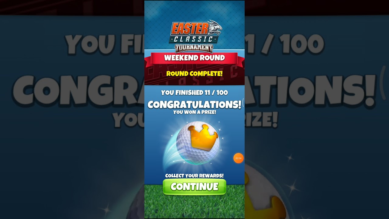 Golf Clash | Easter Classic Tournament| Prize Chests | Two Eleventh Places.. 4 Expert Accounts