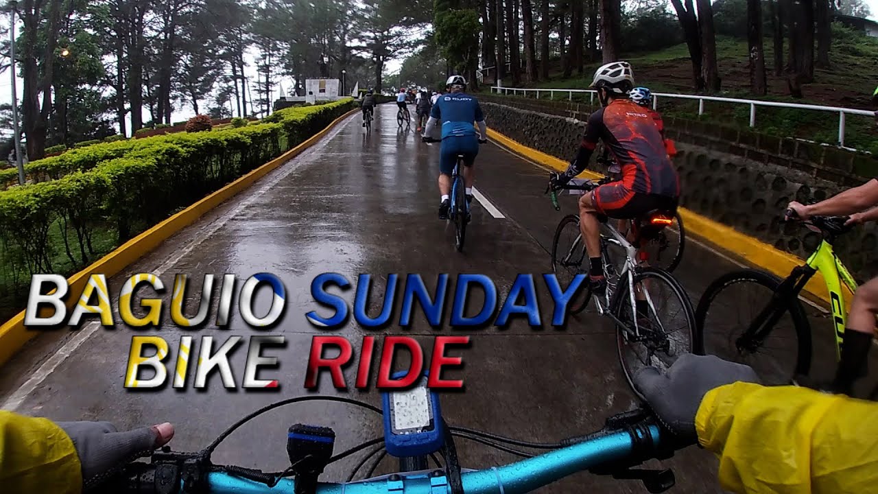 Baguio Sunday Bike Ride - PMA - YouTube