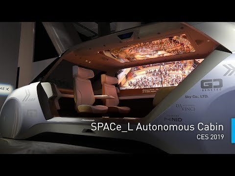 SPACe_L Autonomous Cabin | #PanasonicCES 2019