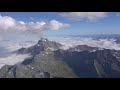 Фантастическая видимость в Альпах. С Монтевизы видно Монтерозу в 22км