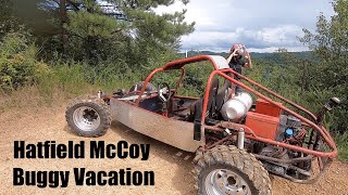 A West Virginia Vacation: Riding an old VW Rail Dune Buggy on Hatfield McCoy trails,Hiking/Kayaking